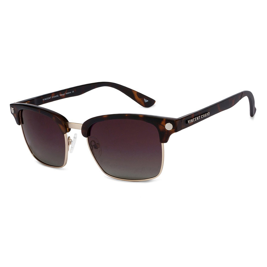 Vincent Chase Online Gold Full Rim Clubmaster right side
