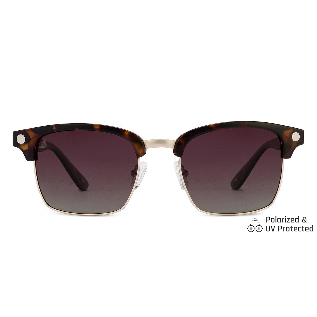Vincent Chase Online Gold Full Rim Clubmaster left side