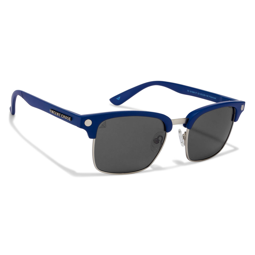 Vincent Chase Online Silver Full Rim Clubmaster right side