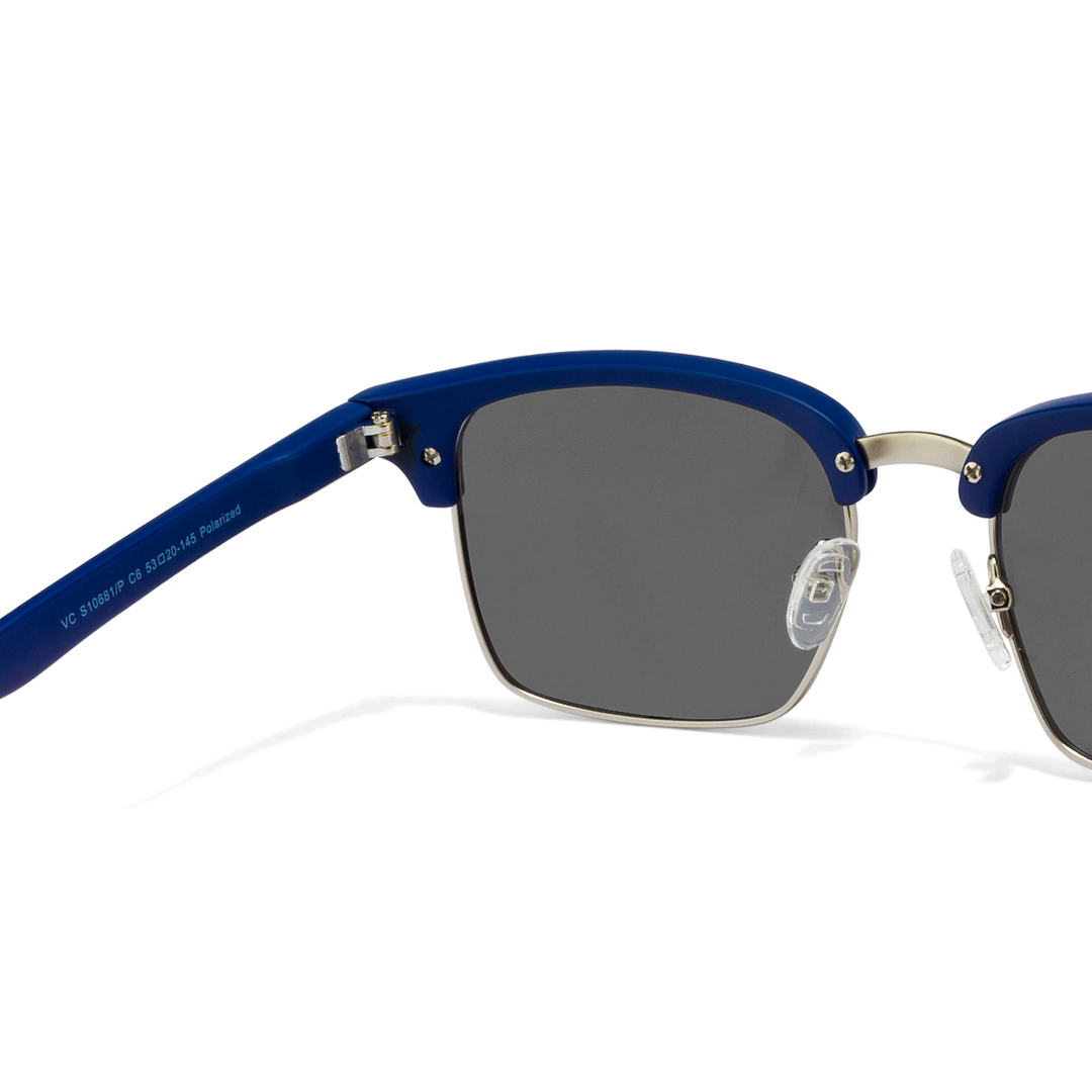 Vincent Chase Online Silver Full Rim Clubmaster right side