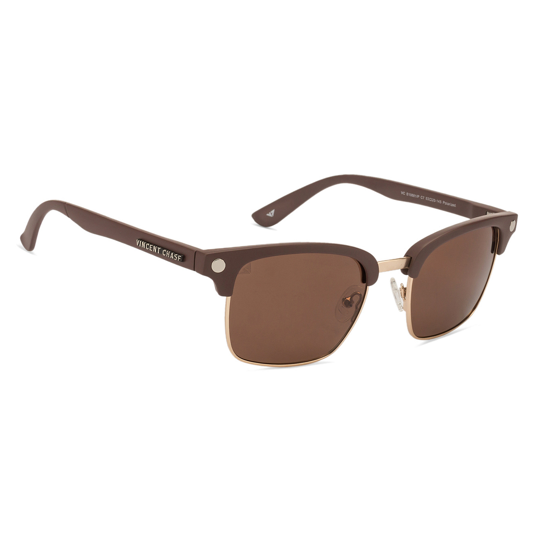 Vincent Chase Online Gold Full Rim Clubmaster right side