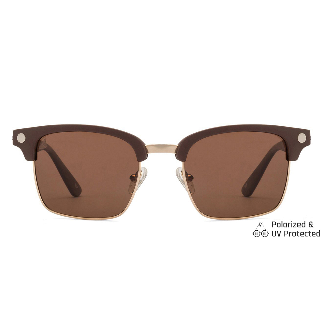 Vincent Chase Online Gold Full Rim Clubmaster left side