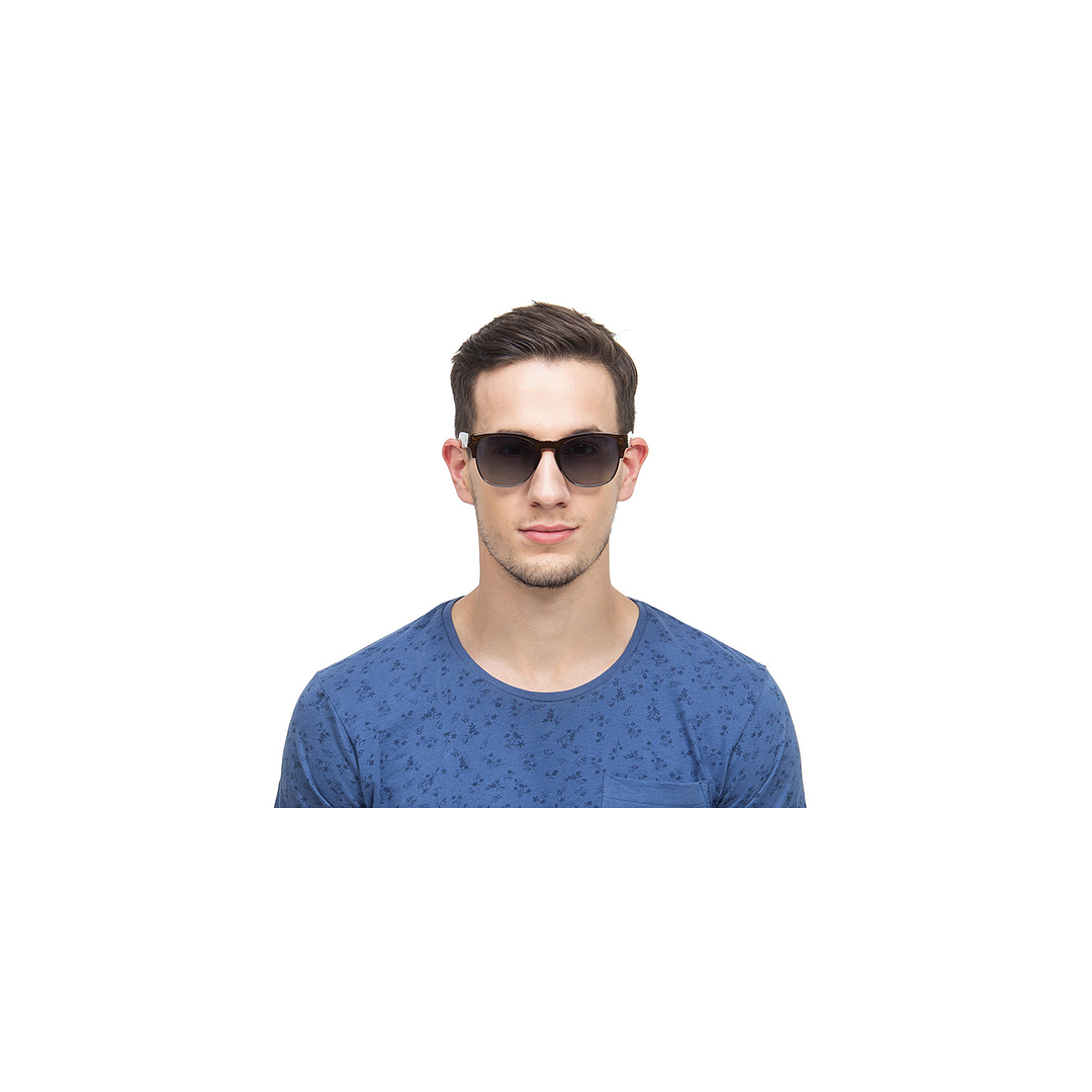 Vincent Chase Online Brown Full Rim Clubmaster left side