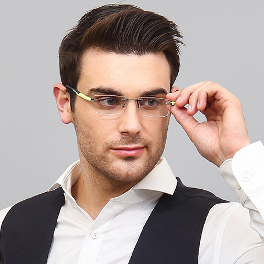 Vincent Chase Online Black Full Rim Round left side
