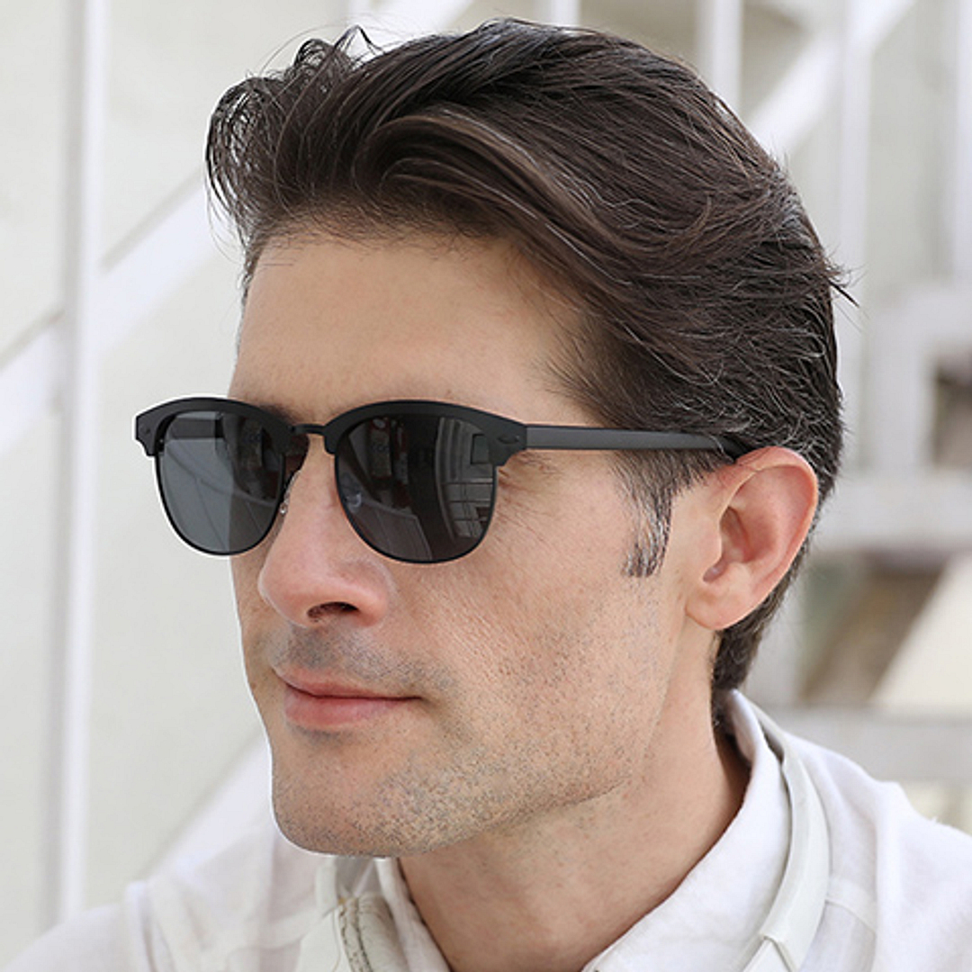 Vincent Chase Online Black Full Rim Clubmaster right side