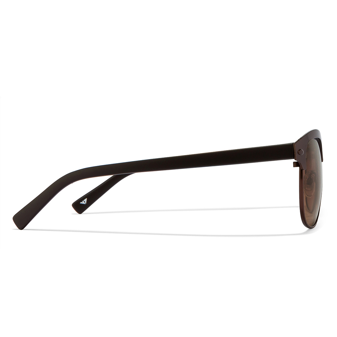 Vincent Chase Online Brown Full Rim Clubmaster right side