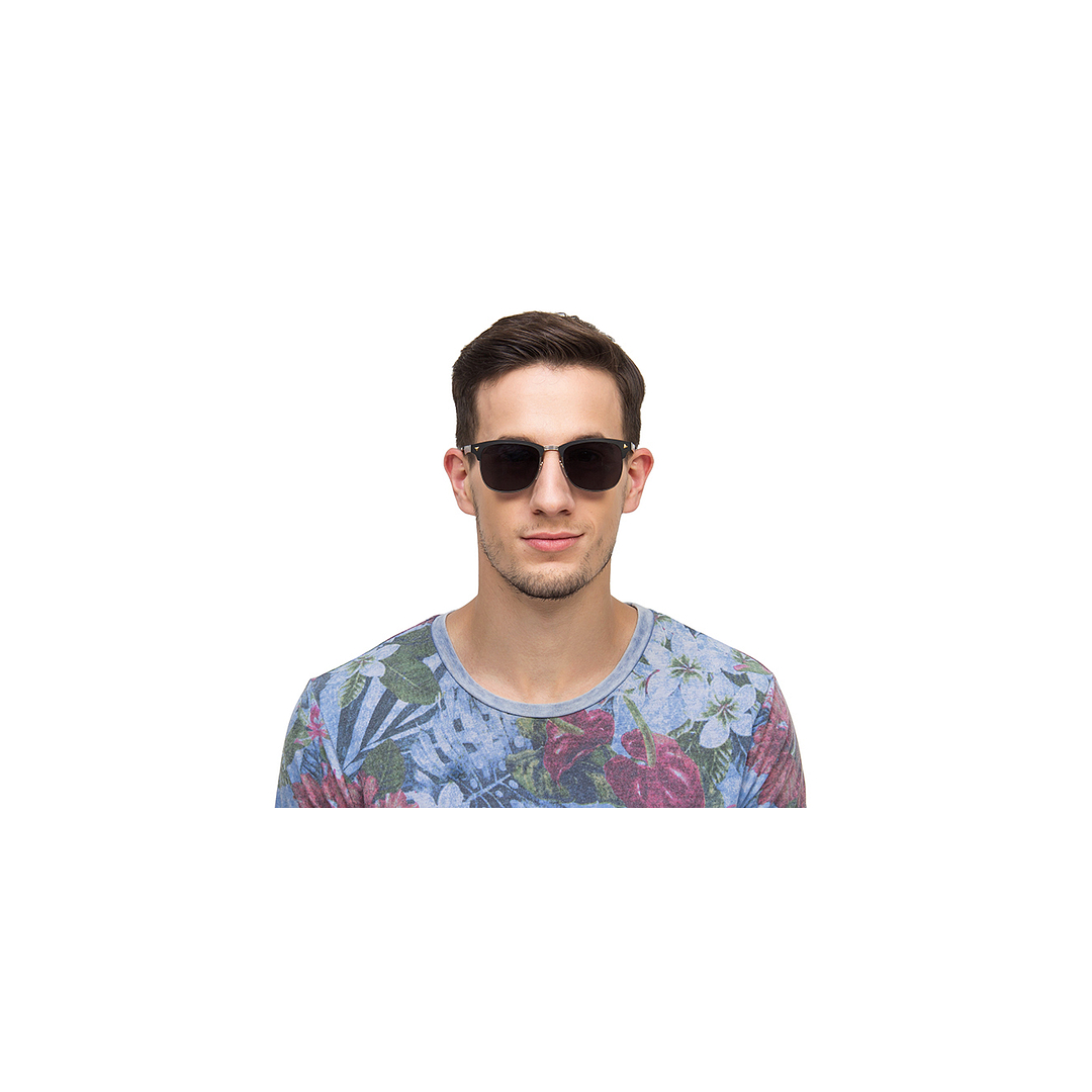 Vincent Chase Online Gold Full Rim Clubmaster right side
