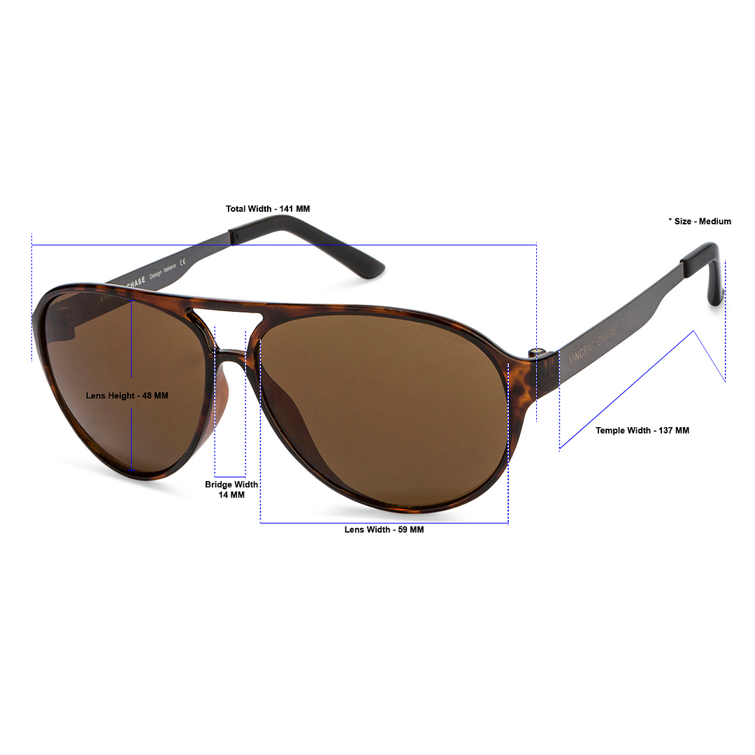 Vincent Chase Online Demi Full Rim Aviator right side