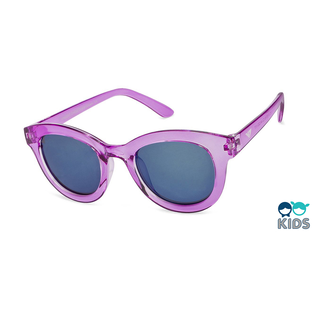 Hooper Pink Transparent Full Rim Cat Eye right side