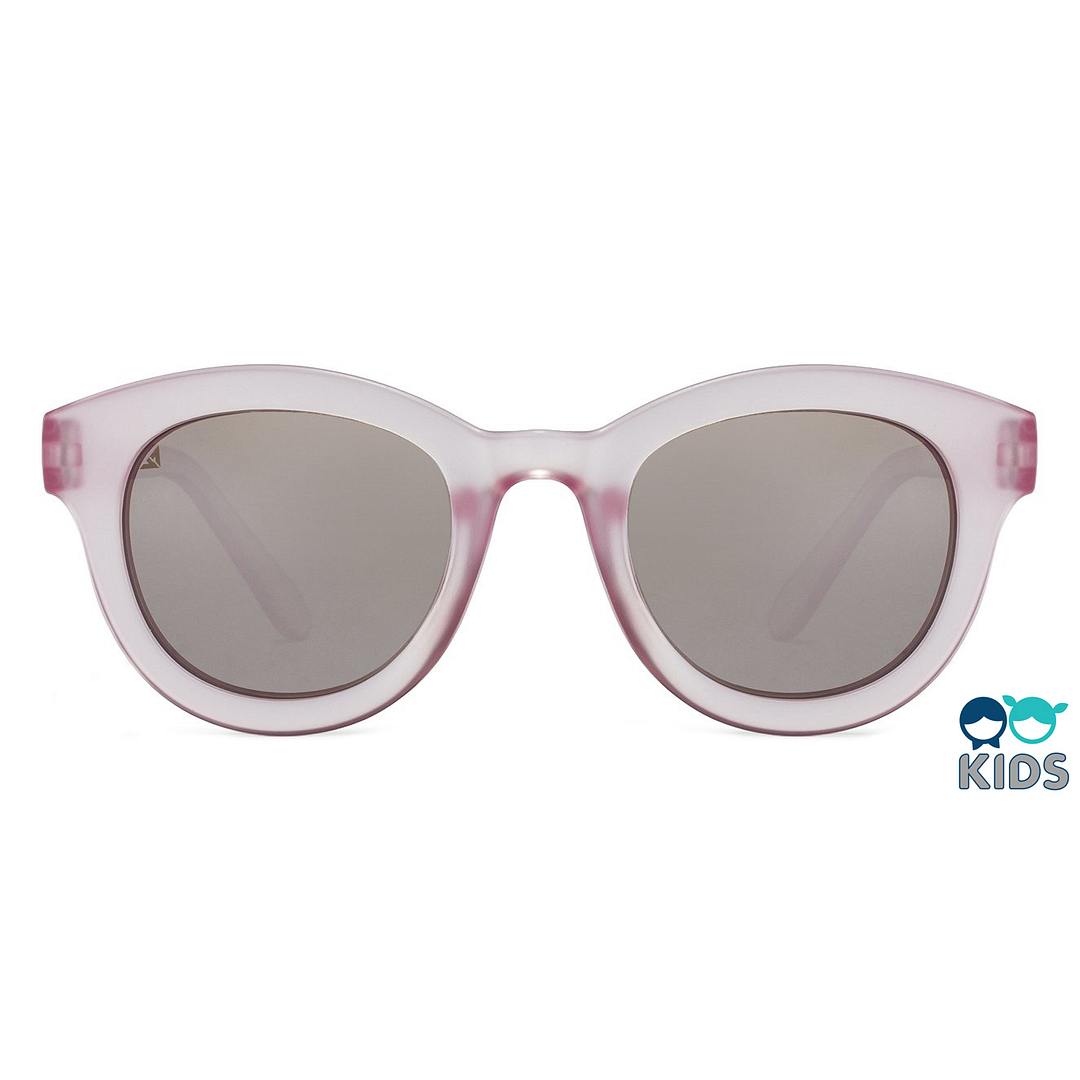 Vincent Chase Kids Pink Transparent Full Rim Cat Eye left side