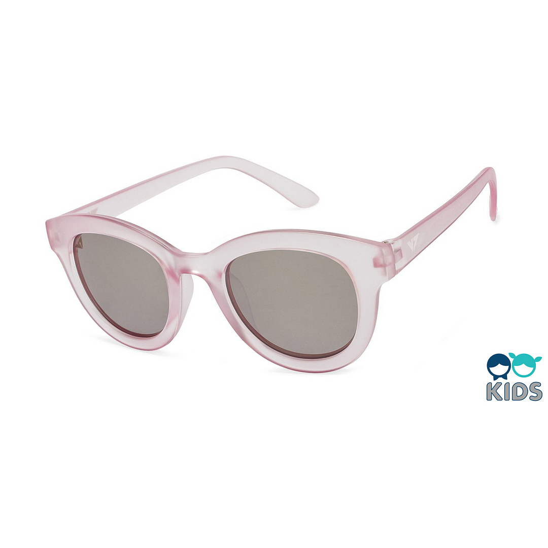 Vincent Chase Kids Pink Transparent Full Rim Cat Eye right side
