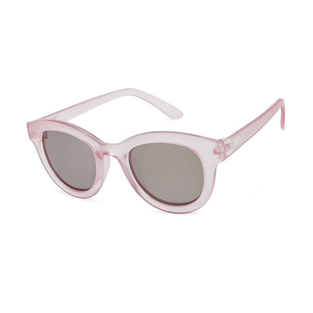 Vincent Chase Kids Pink Transparent Full Rim Cat Eye left side