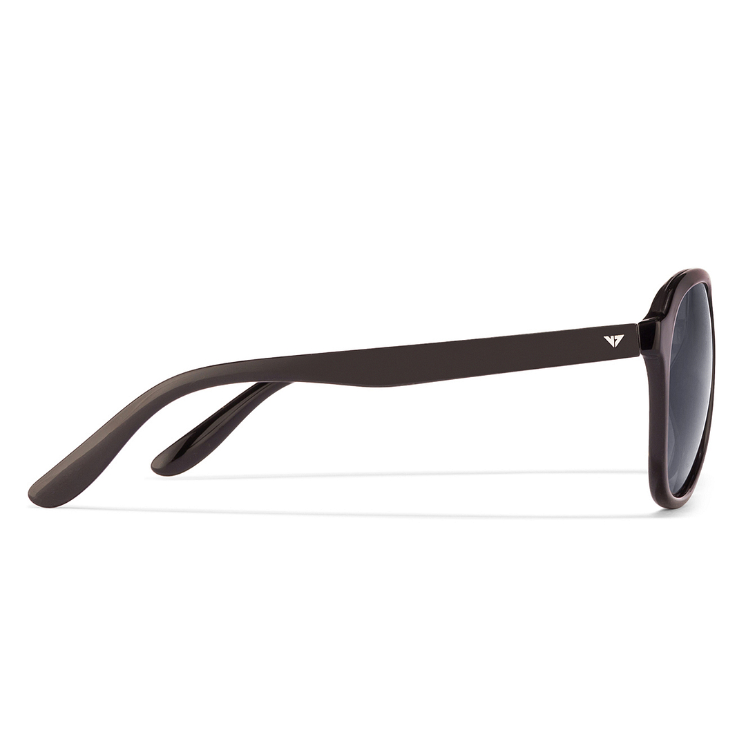 Vincent Chase Online Gunmetal Full Rim Rectangle right side