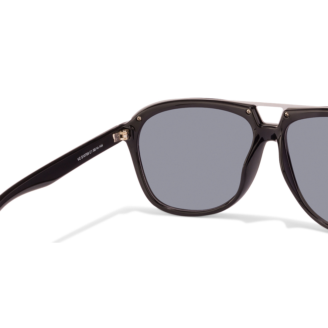 Vincent Chase Online Gunmetal Full Rim Rectangle left side