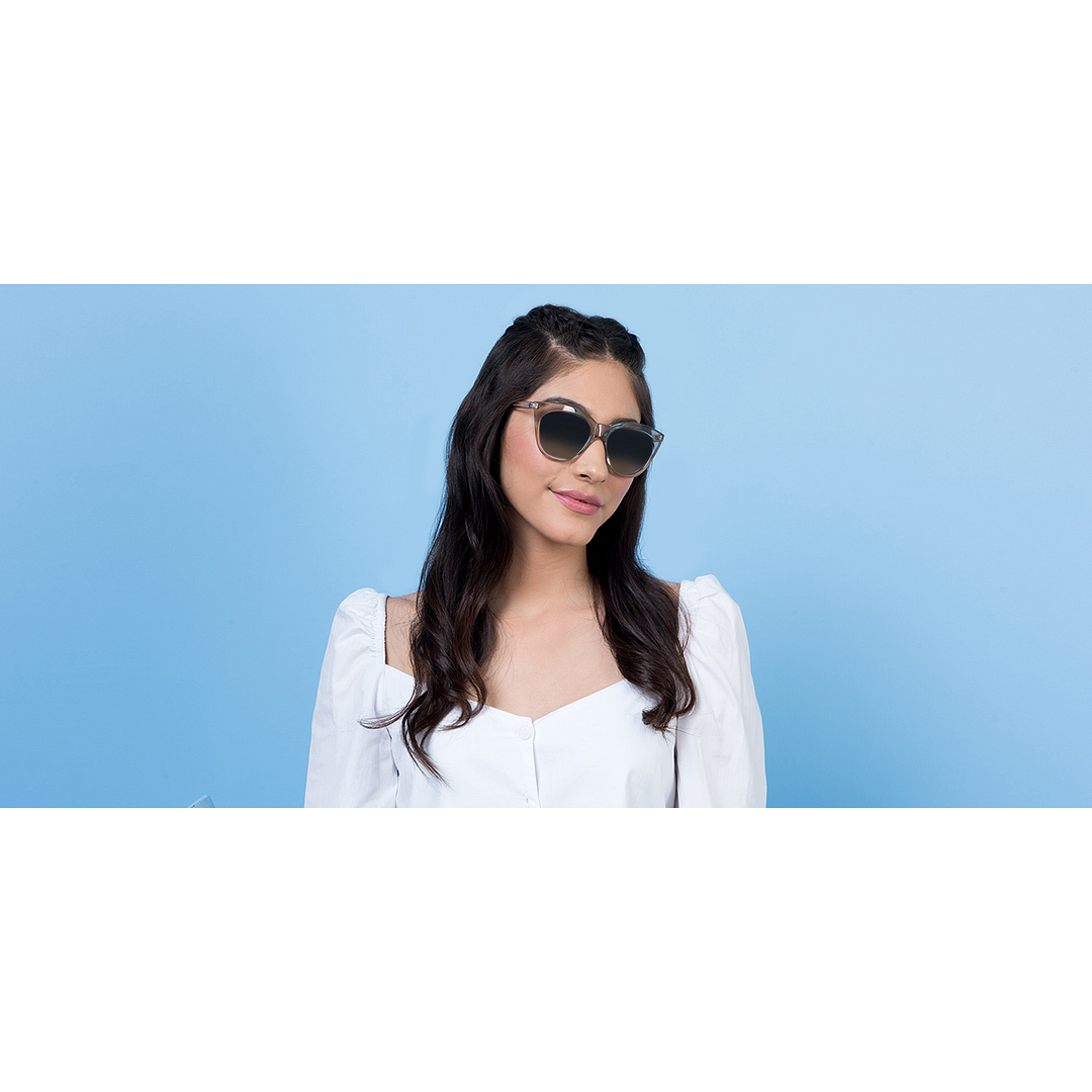 Vincent Chase Online Grey Full Rim Cat Eye right side
