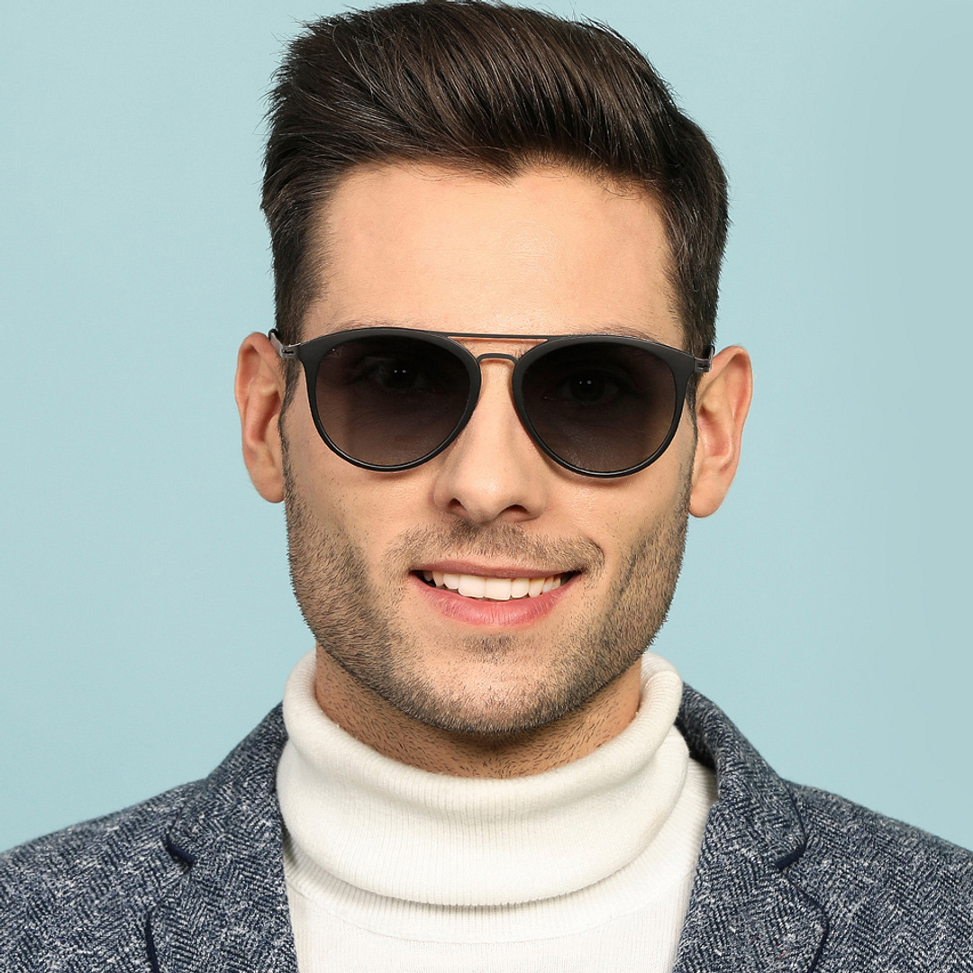 Vincent Chase Online Black Full Rim Round right side