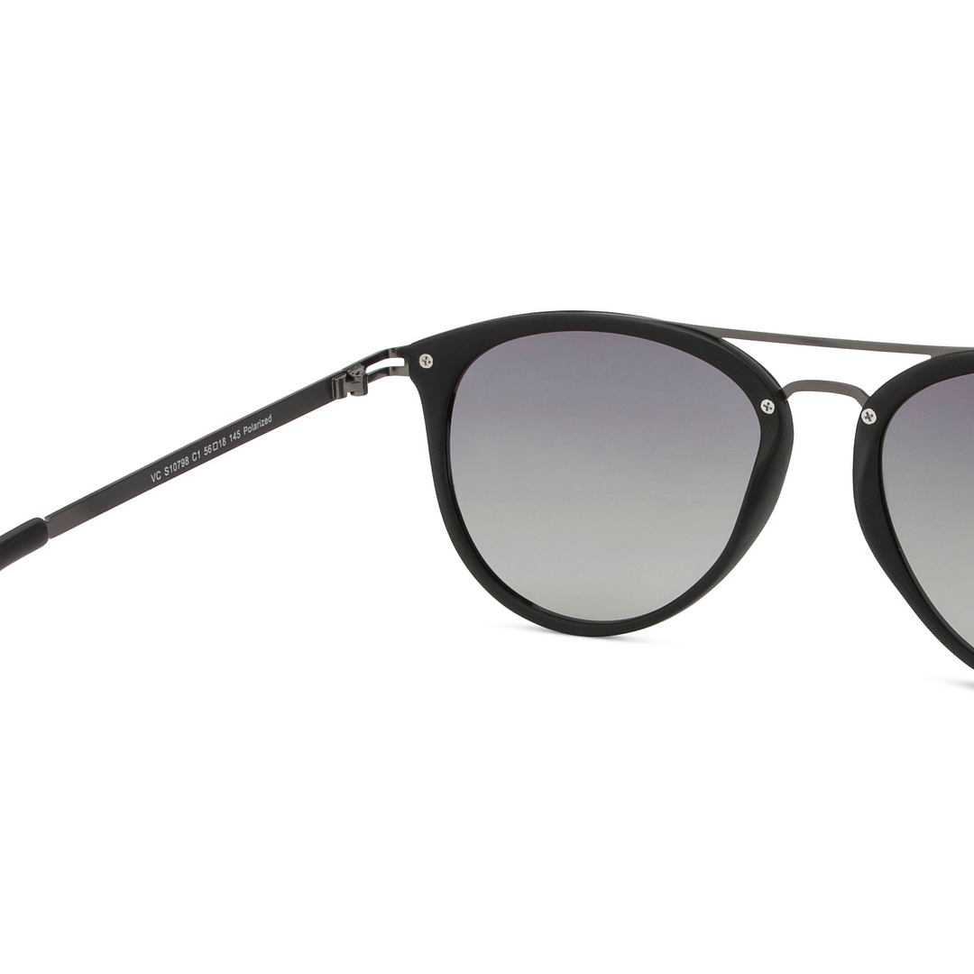 Vincent Chase Online Black Full Rim Round right side