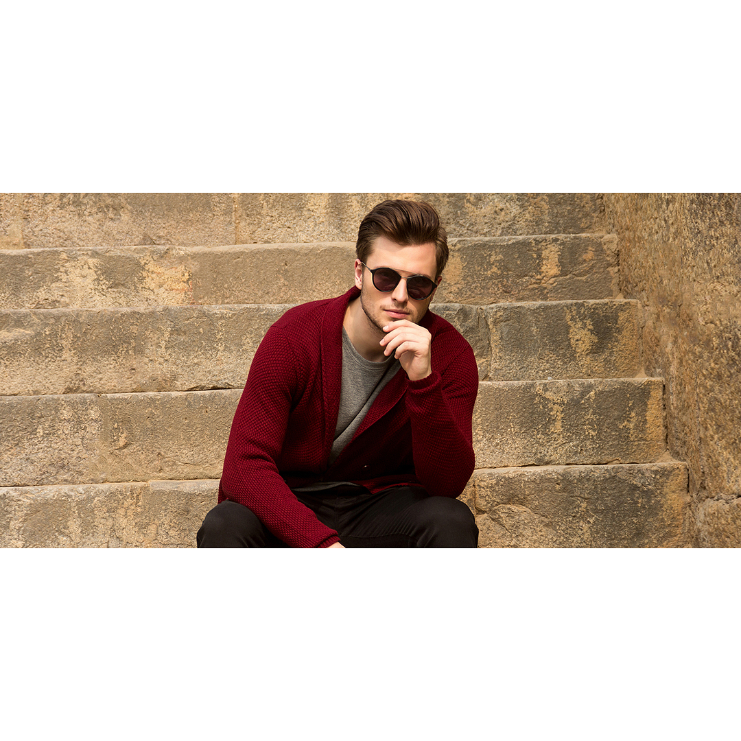 Vincent Chase Online Black Full Rim Round right side