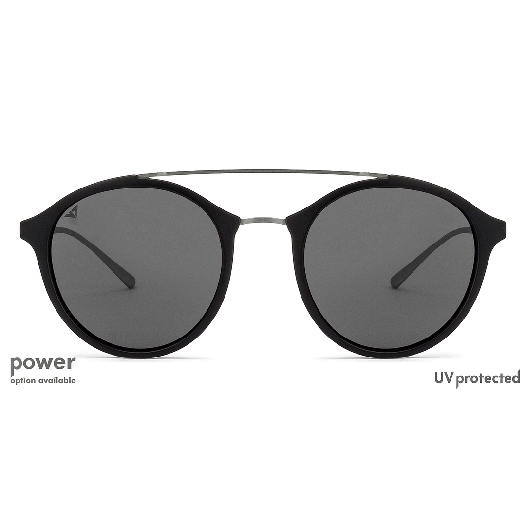 Vincent Chase Online Black Full Rim Round left side