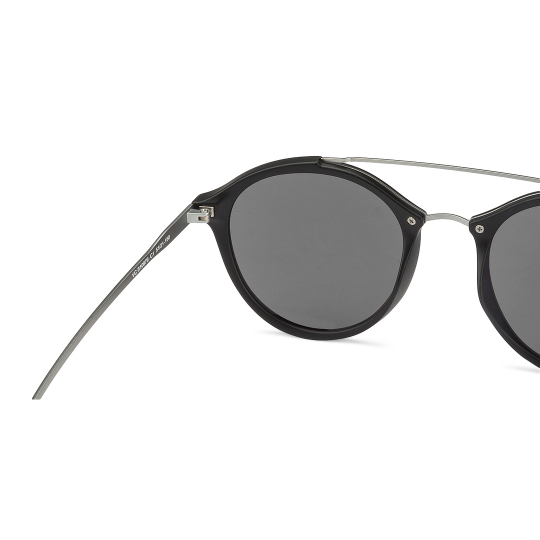Vincent Chase Online Black Full Rim Round left side