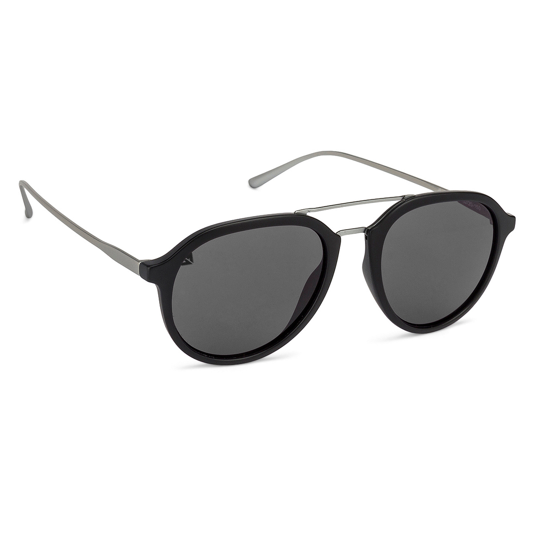Vincent Chase Online Black Full Rim Round left side