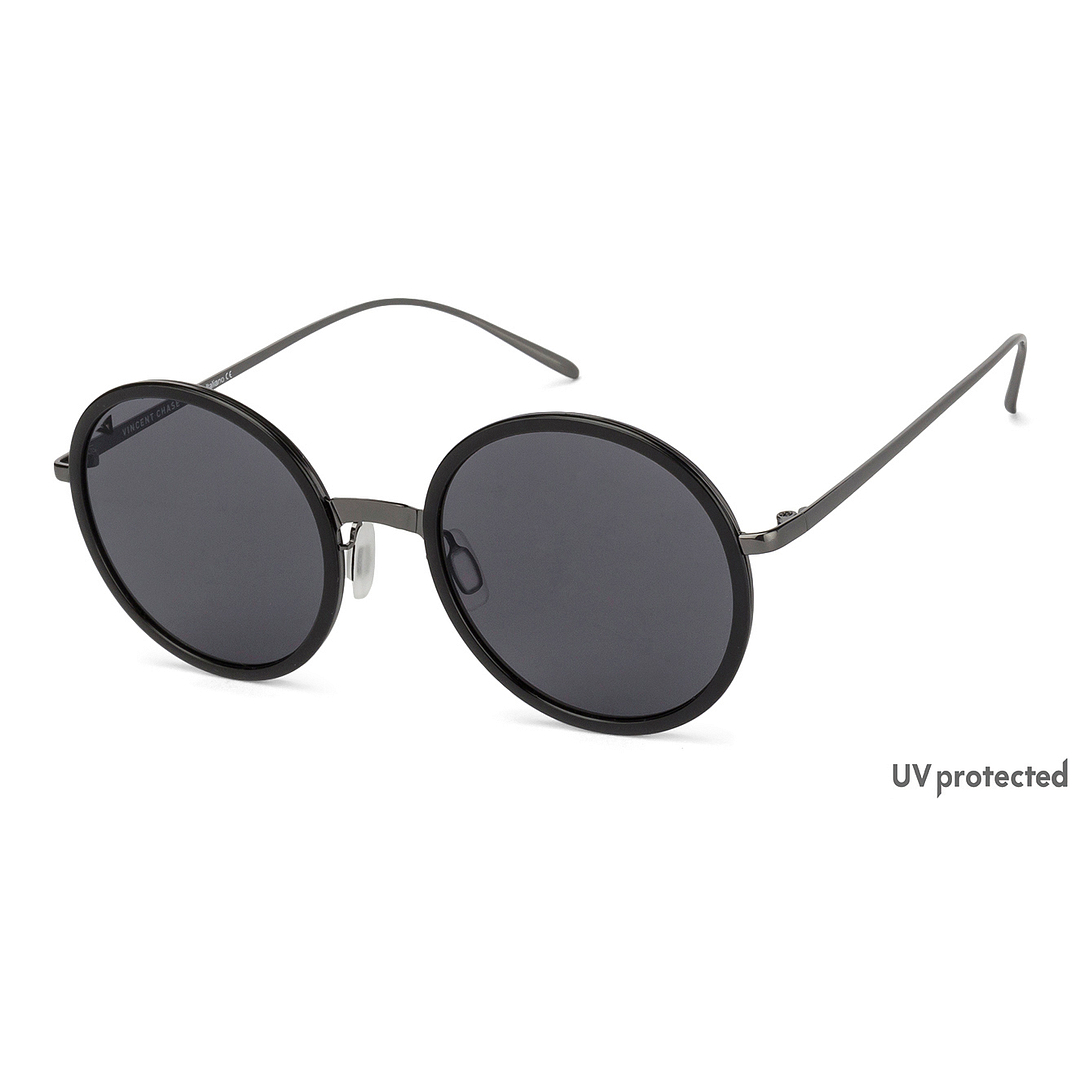 Vincent Chase Online Gunmetal Full Rim Round right side