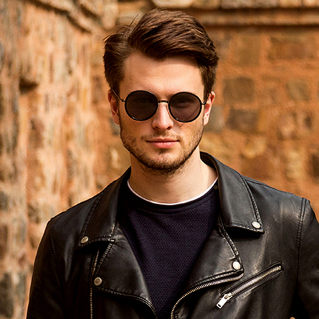 Vincent Chase Online Gunmetal Full Rim Round right side