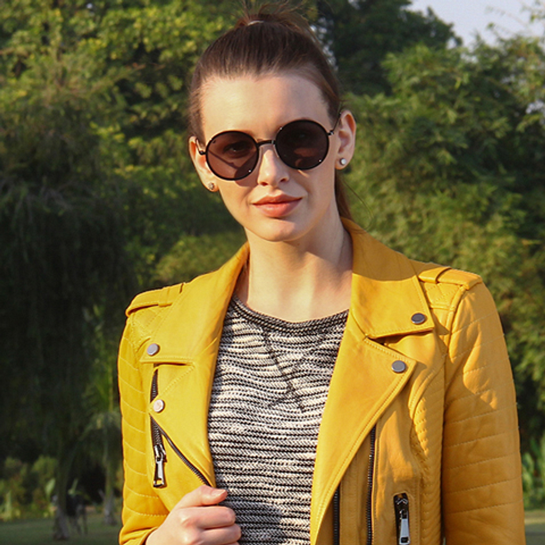 Vincent Chase Online Gunmetal Full Rim Round left side