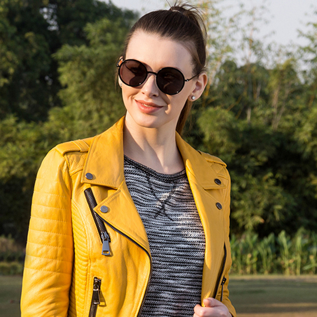 Vincent Chase Online Gunmetal Full Rim Round left side