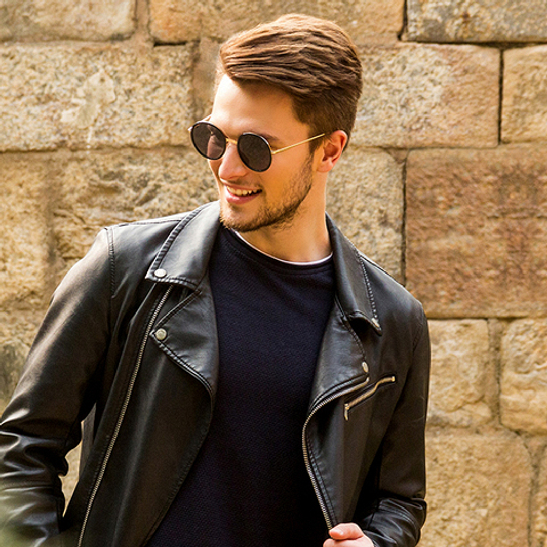 Vincent Chase Online Gold Full Rim Round left side