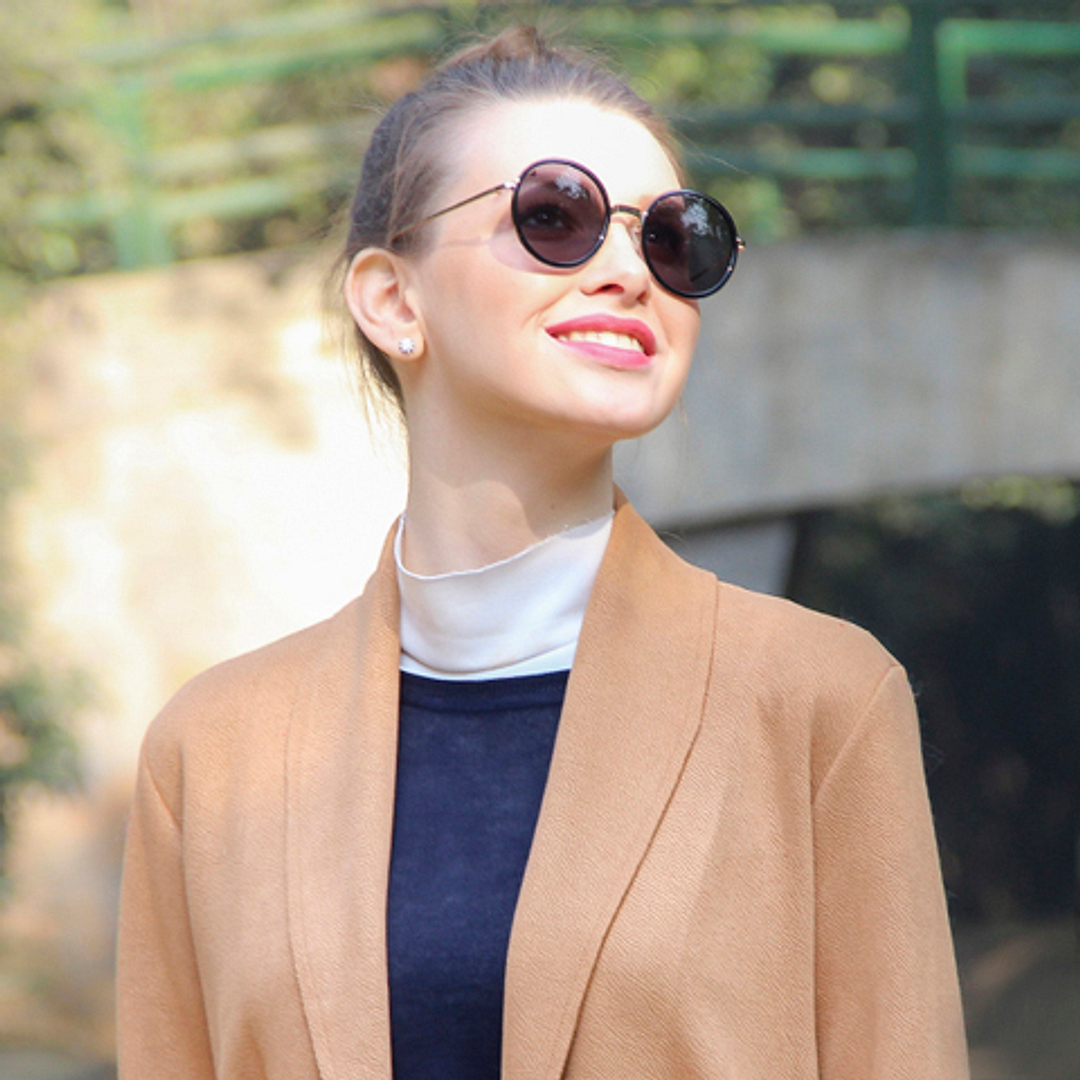 Vincent Chase Online Gold Full Rim Round left side