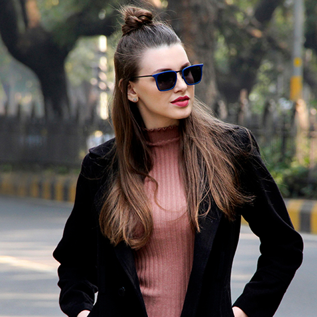 Vincent Chase Online Blue Full Rim Square left side