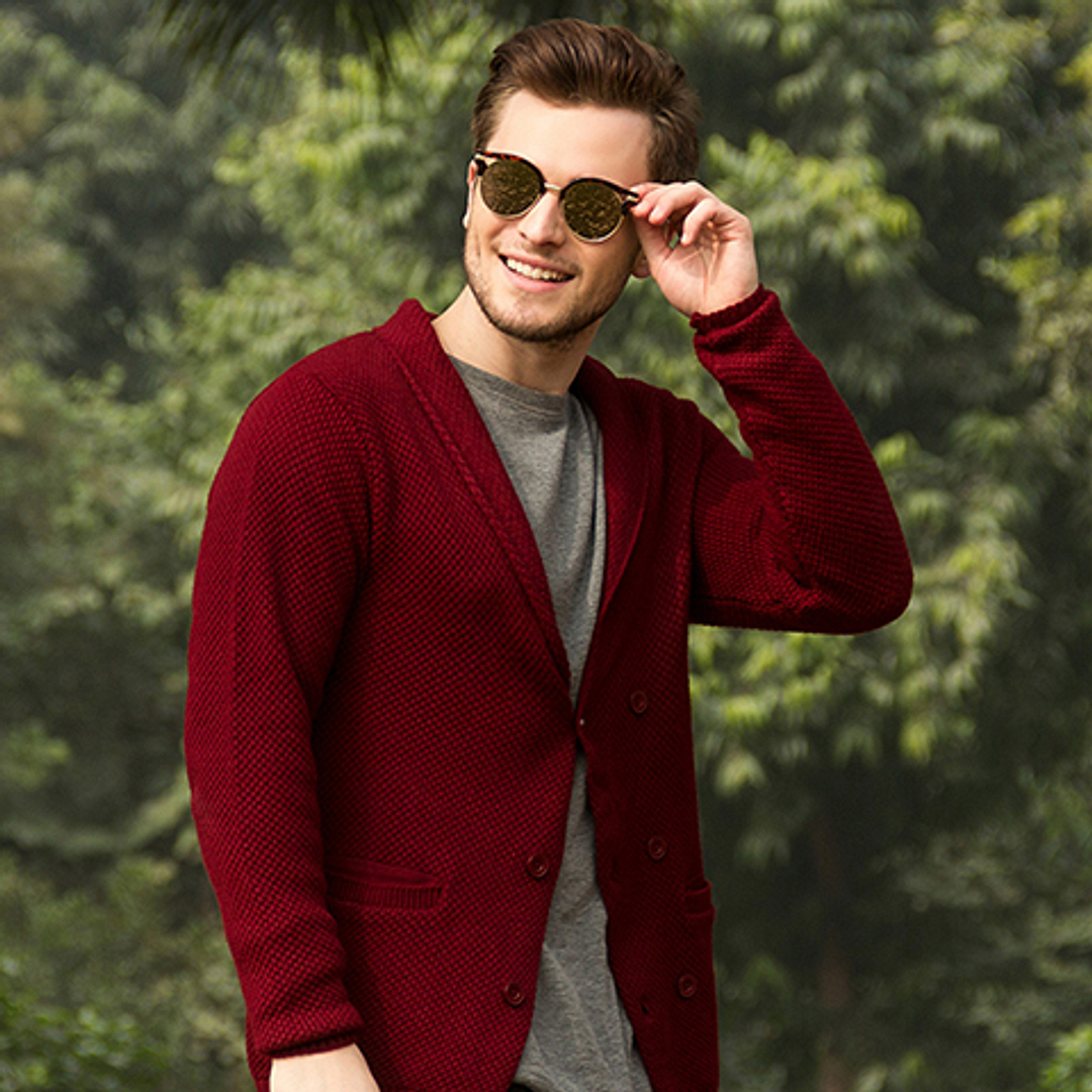 Vincent Chase Online Gold Full Rim Clubmaster left side