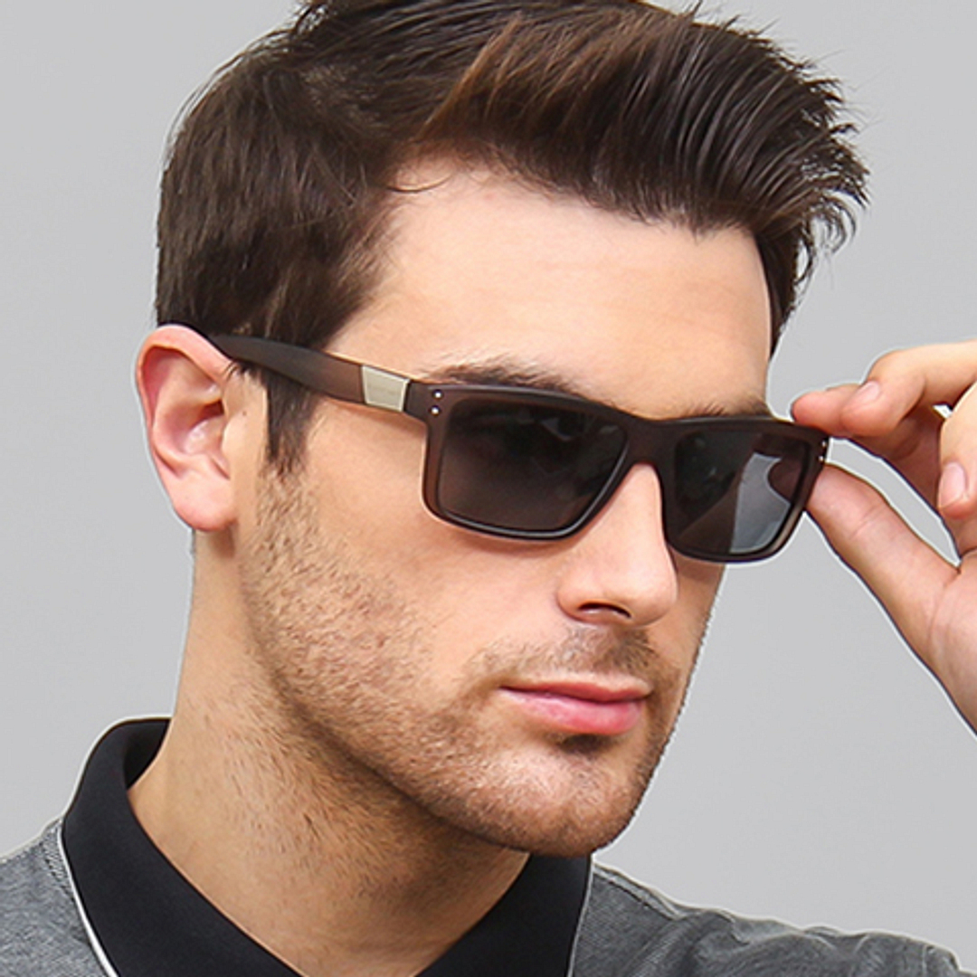 Vincent Chase Online Grey Full Rim Rectangle left side