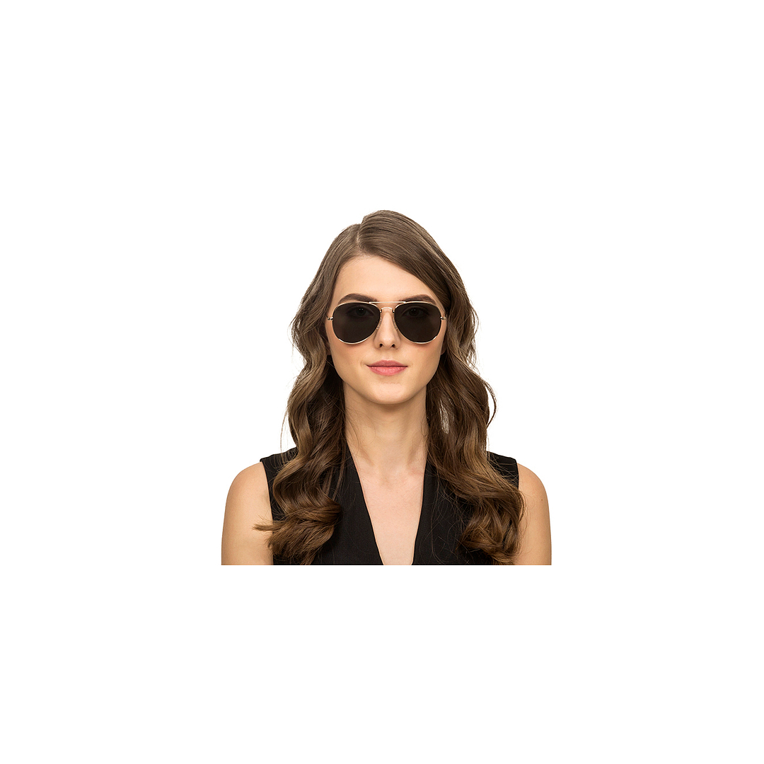 Vincent Chase Online Gold Full Rim Aviator left side
