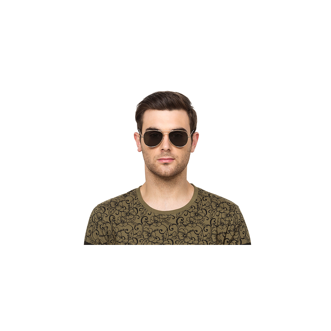 Vincent Chase Online Gold Full Rim Aviator right side