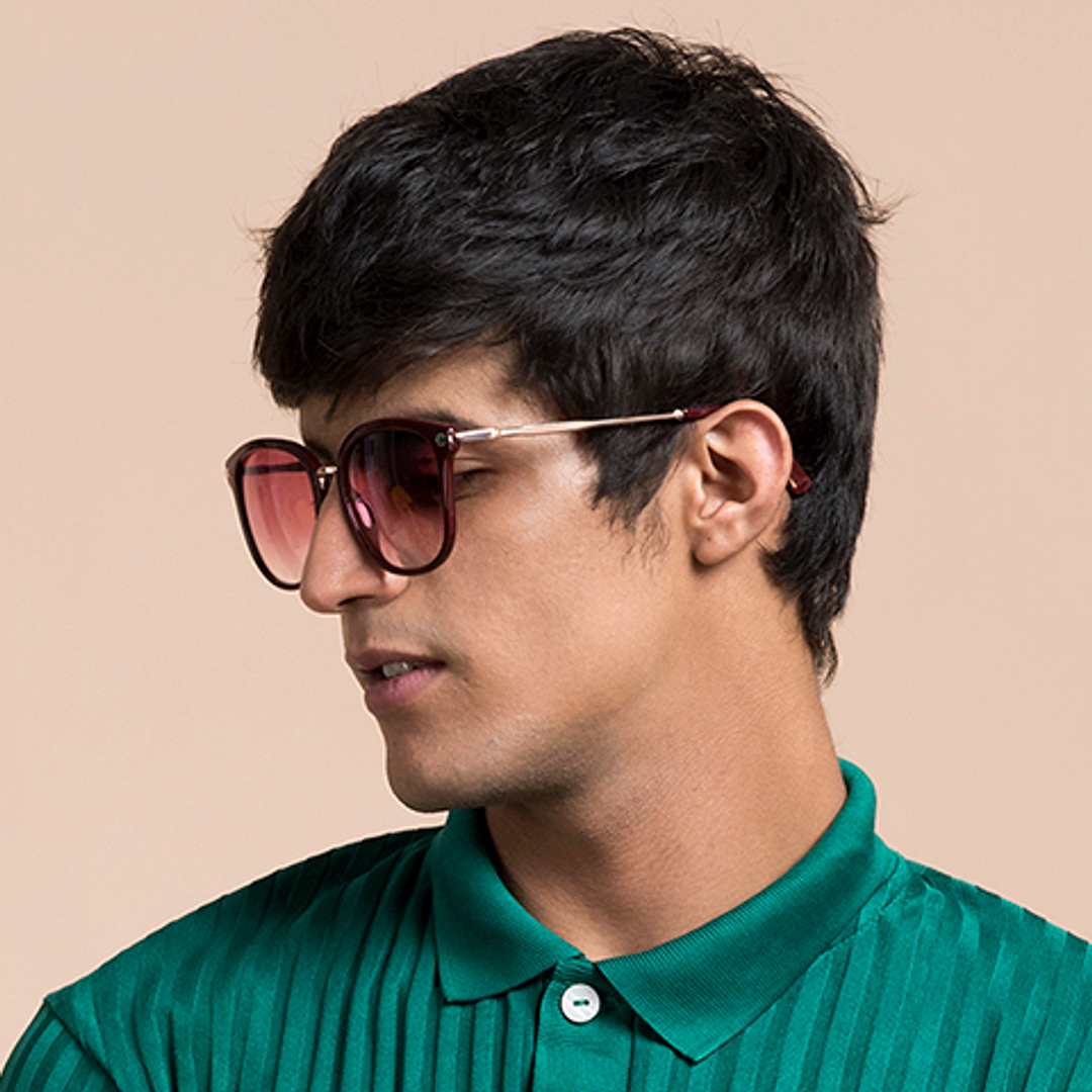 Vincent Chase Online Brown Full Rim Square left side