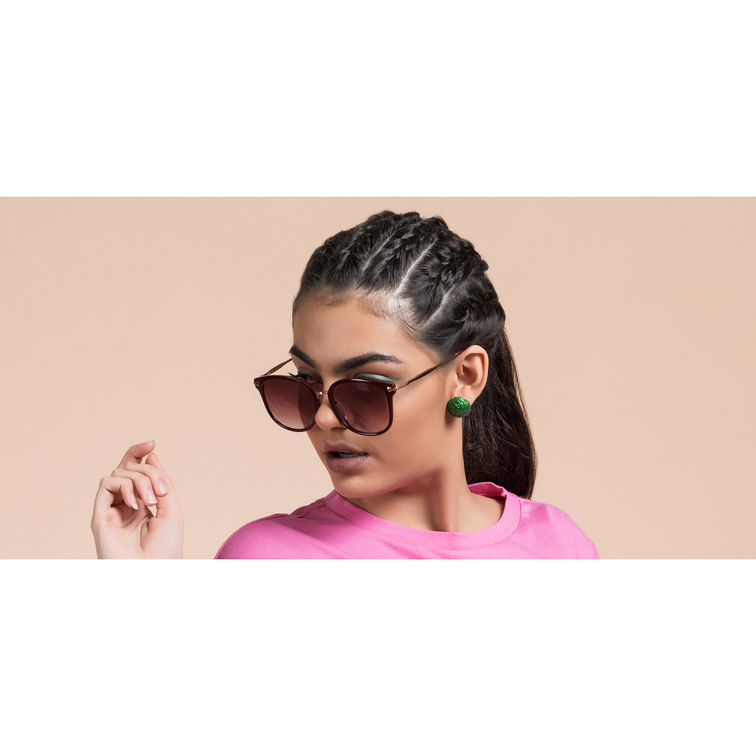 Vincent Chase Online Brown Full Rim Square right side