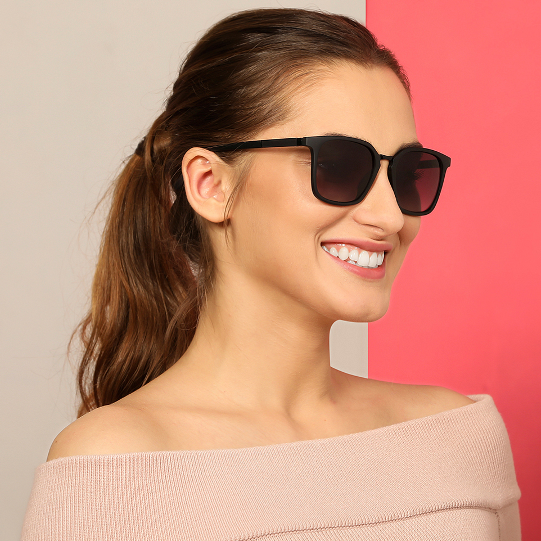 Vincent Chase Online Black Full Rim Square right side