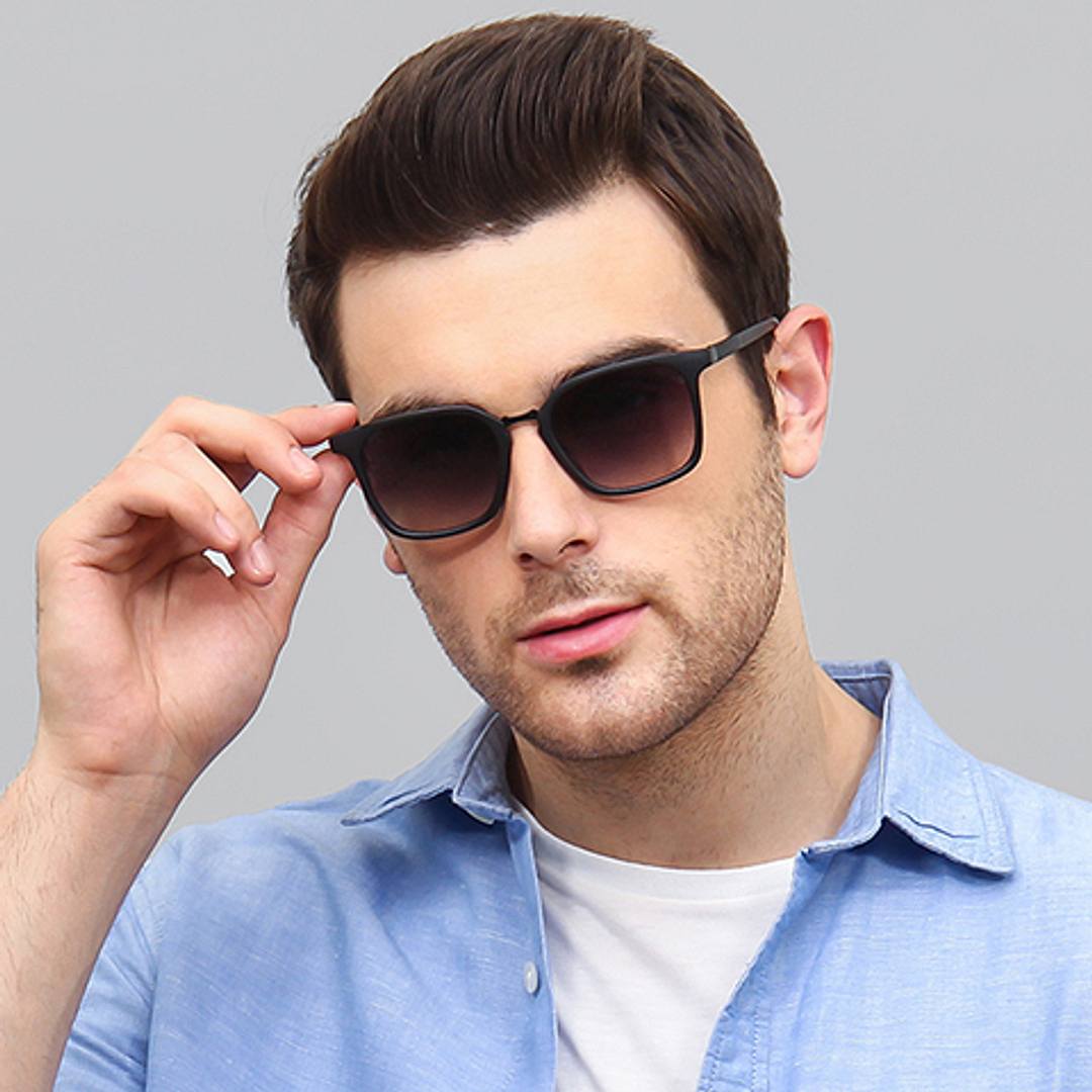 Vincent Chase Online Black Full Rim Square left side