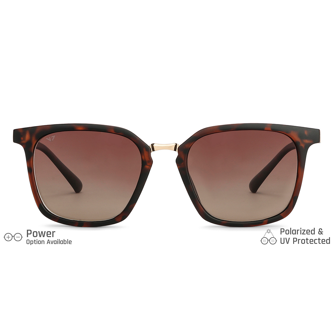 Vincent Chase Online Brown Full Rim Square left side