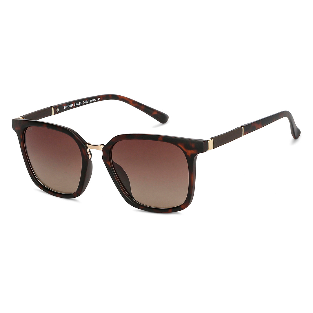 Vincent Chase Online Brown Full Rim Square left side