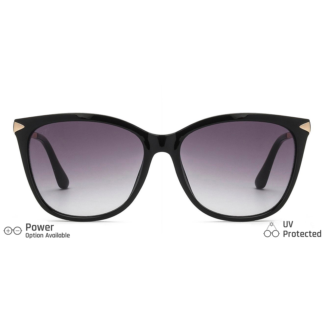 Vincent Chase Online Black Full Rim Cat Eye left side