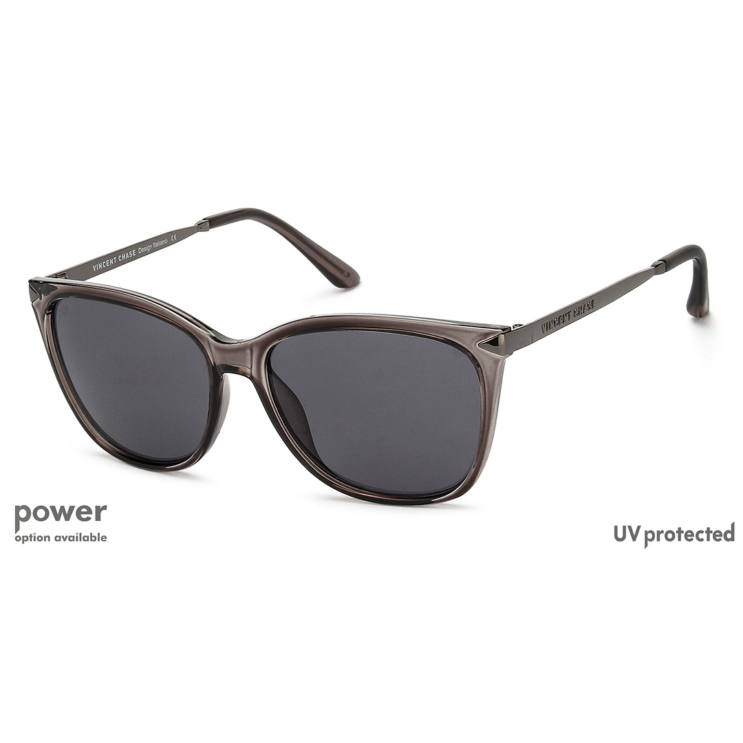 Vincent Chase Online Grey Full Rim Cat Eye right side