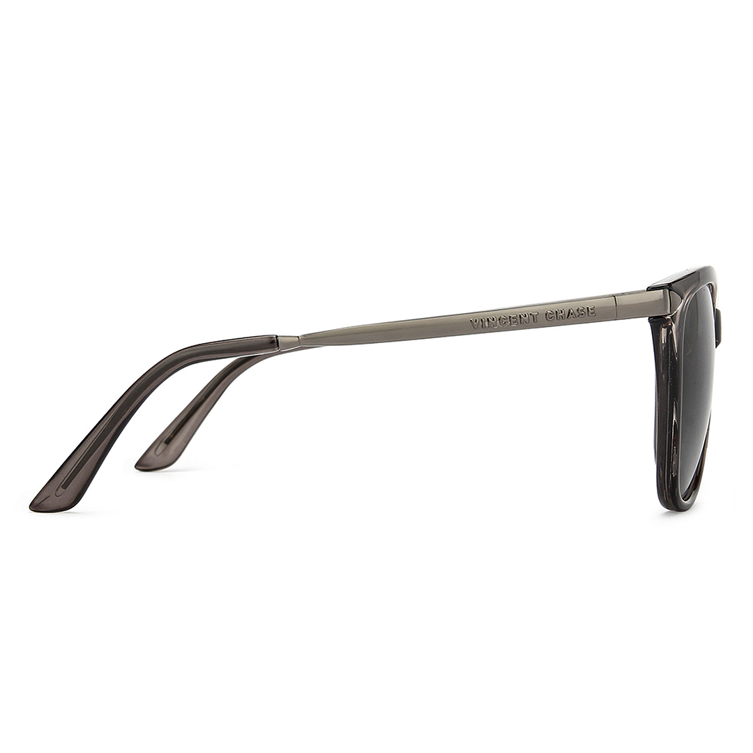 Vincent Chase Online Grey Full Rim Cat Eye left side