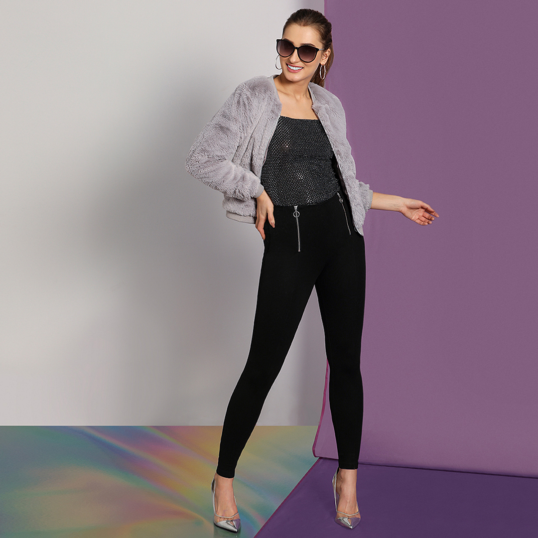 Vincent Chase Online Black Full Rim Cat Eye right side