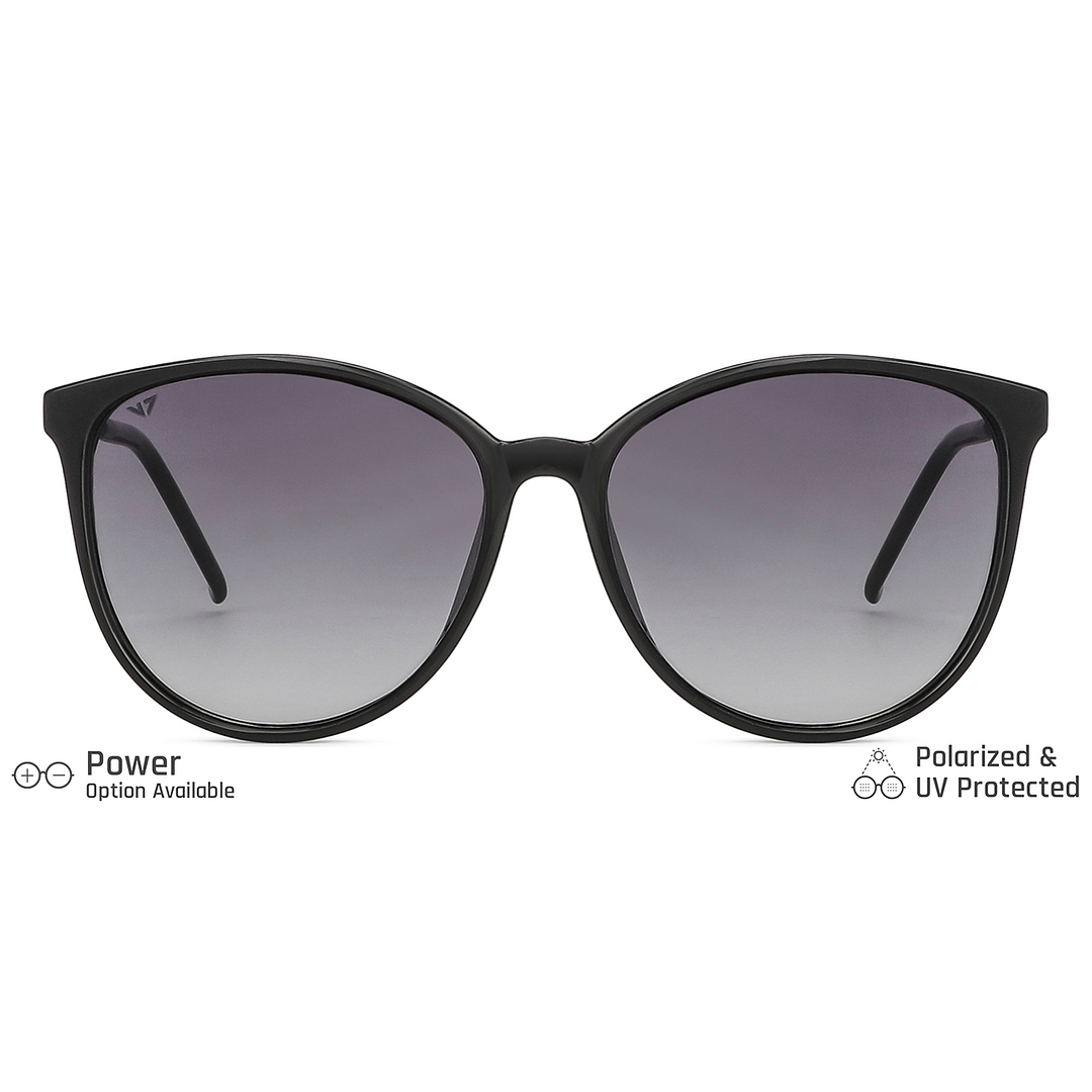 Vincent Chase Online Black Full Rim Cat Eye left side