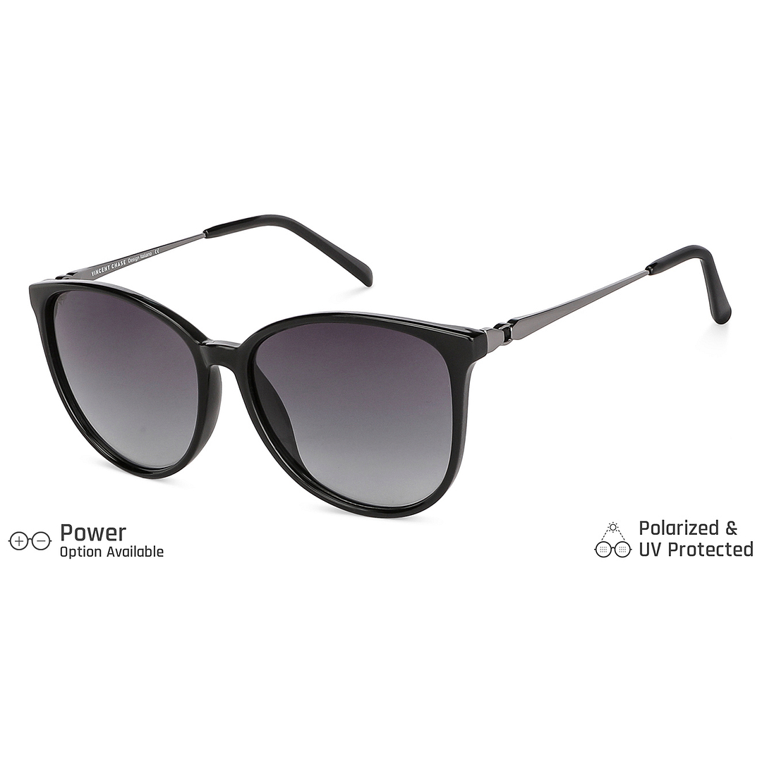 Vincent Chase Online Black Full Rim Cat Eye right side
