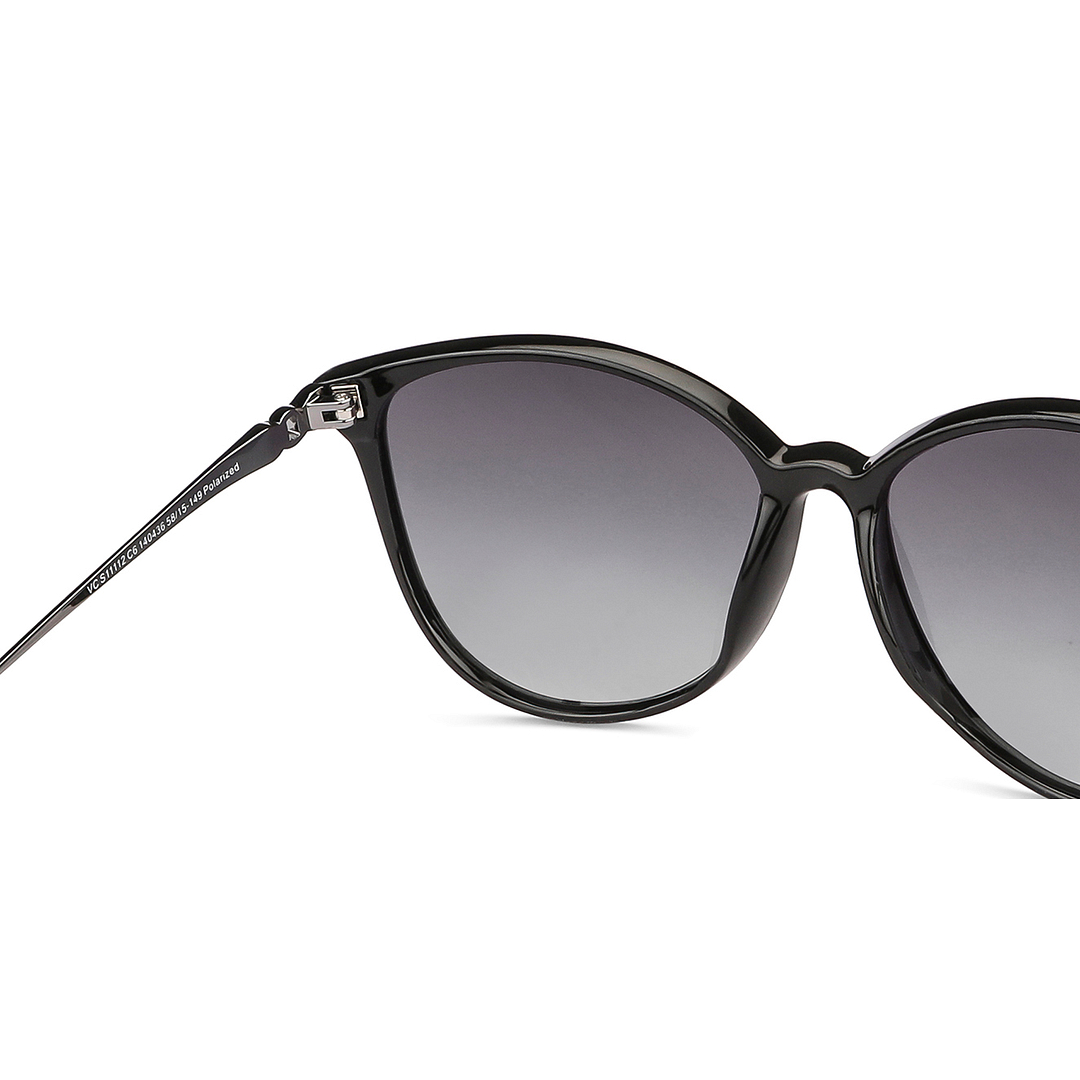 Vincent Chase Online Black Full Rim Cat Eye left side