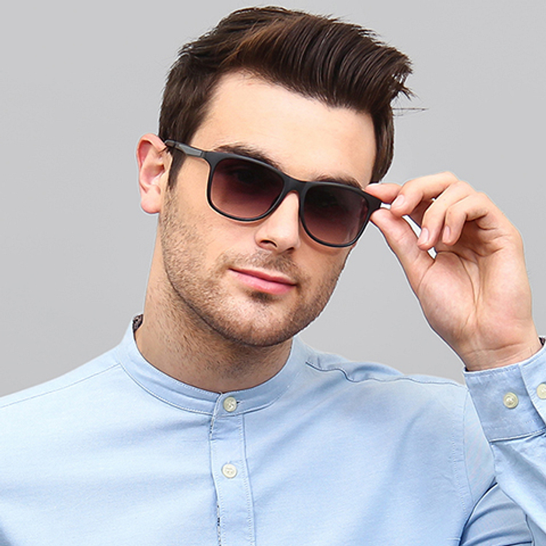 Vincent Chase Online Black Full Rim Square left side